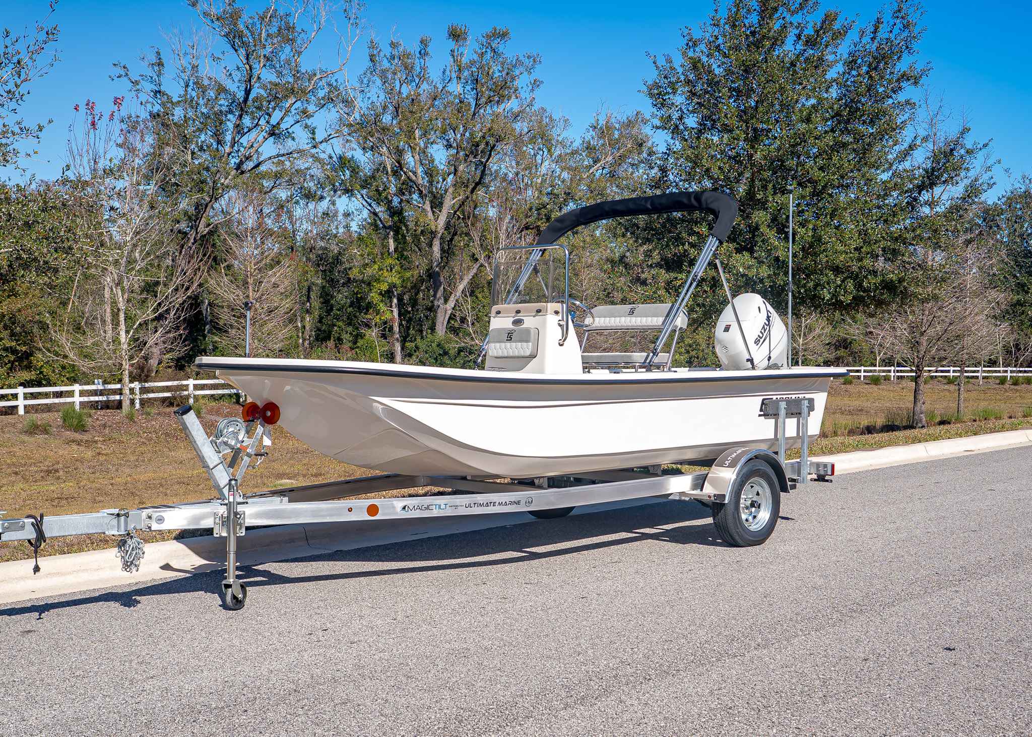 2026 Carolina Skiff E18JVX (CS-0022) WHITE