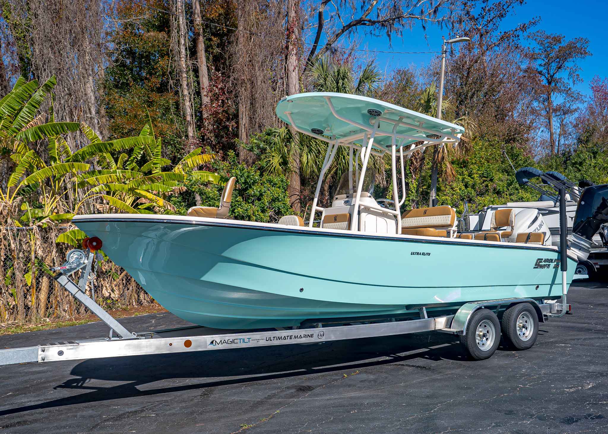 2026 Carolina Skiff 24 Ultra Elite (CS-0016) SEAFOAM GREEN